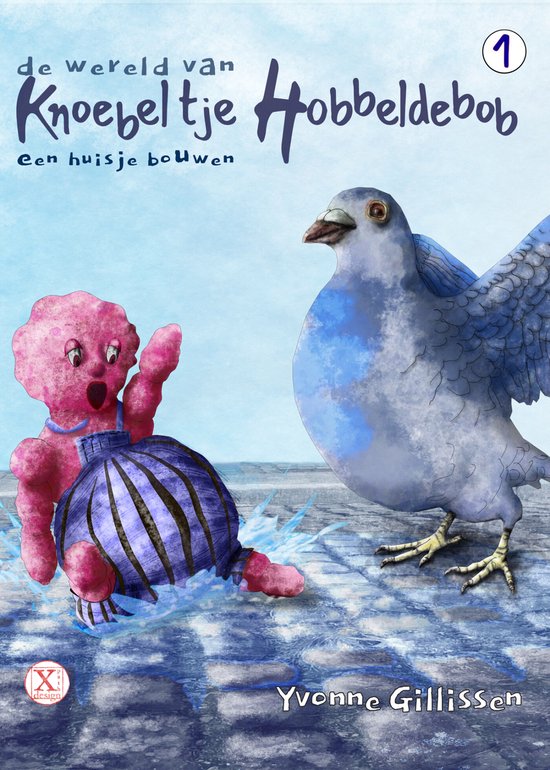 de wereld van Knoebeltje Hobbeldebob 1 - een huisje bouwen - cover