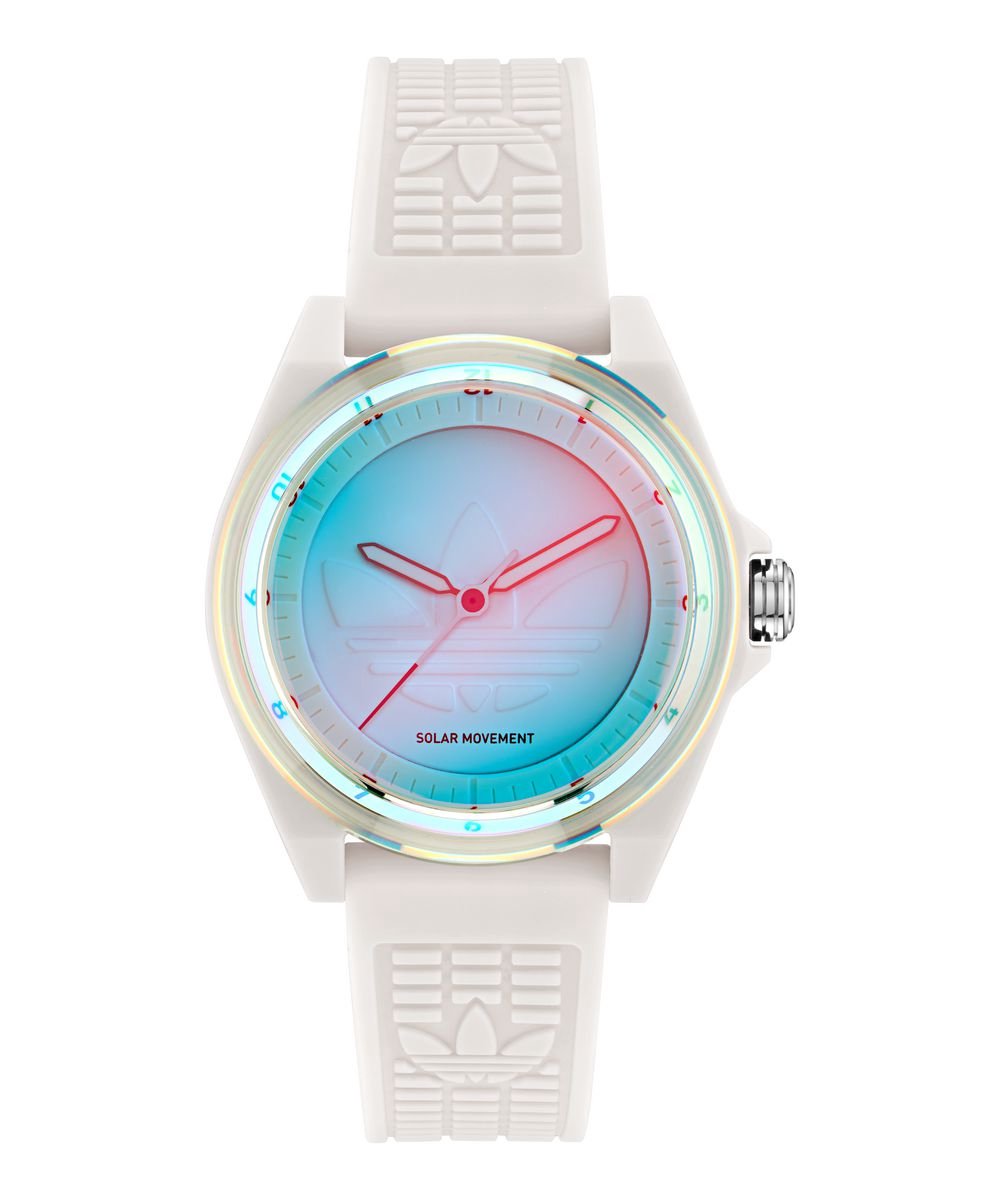 Adidas Originals Project Four Solar AOST25532 Horloge - Resin - Wit - Ø 41 mm