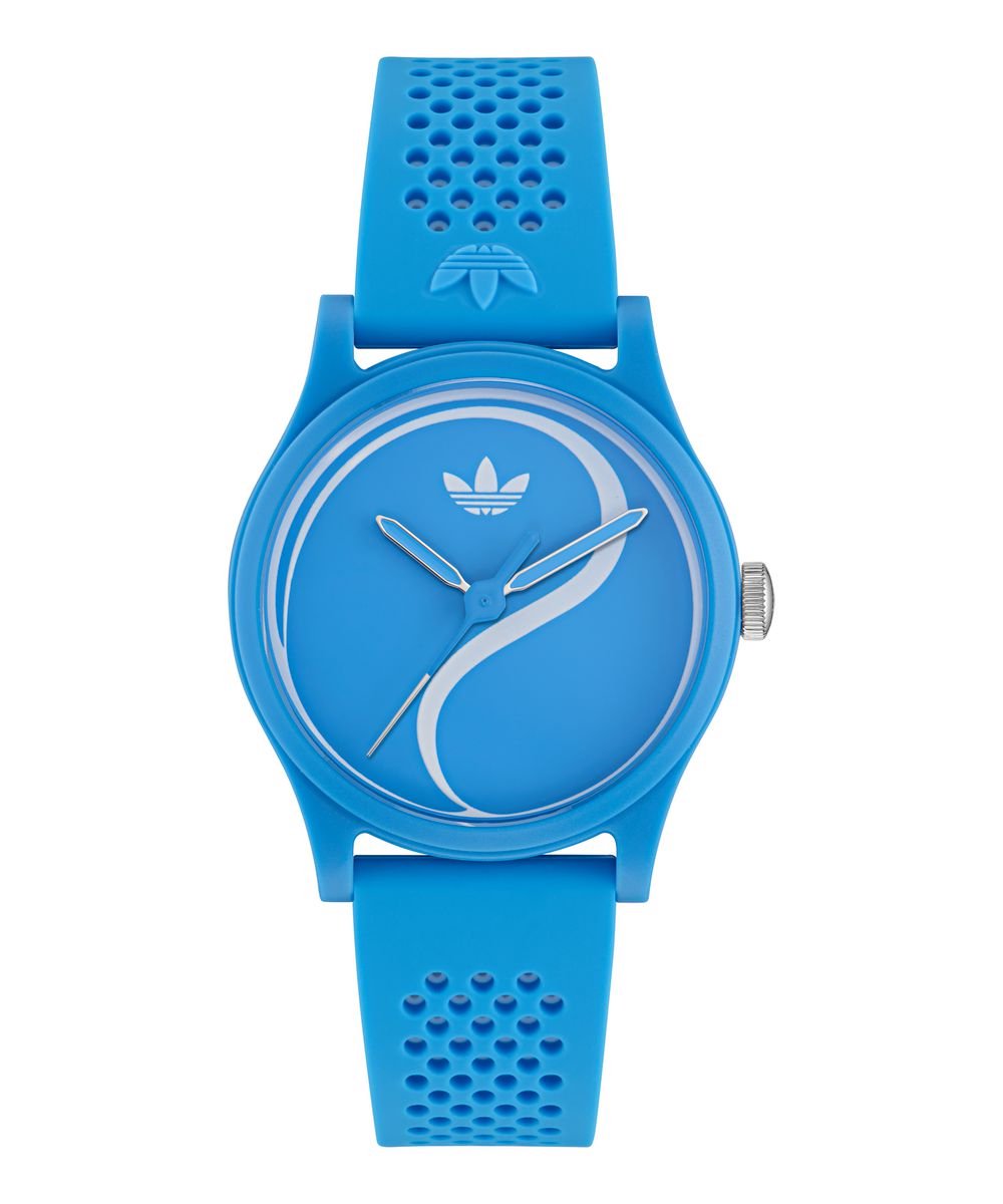 Adidas Originals Game Two AOSY25520 Horloge - Siliconen - Blauw - Ø 38 mm