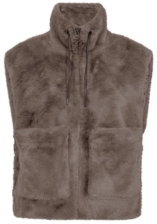 Freequent Jas Fqfony Waistcoat 206471 Morel Dames Maat - L