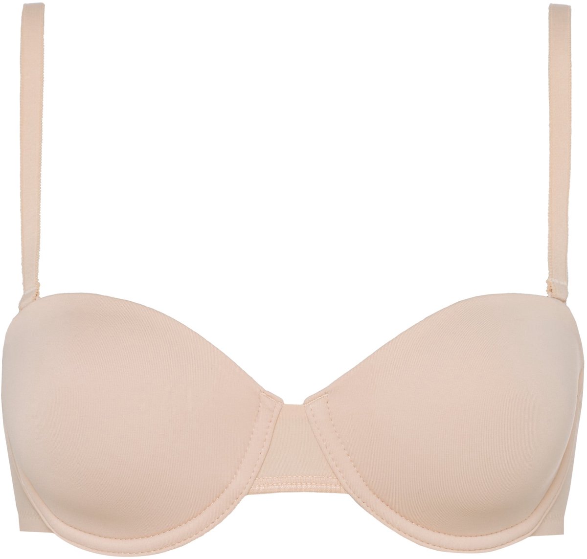 BeeDees T-Shirt BH Stepy Soft WDP Met naadloze cups, gevoerde cups en multiway-bandjes, veelzijdig draagbaar nude