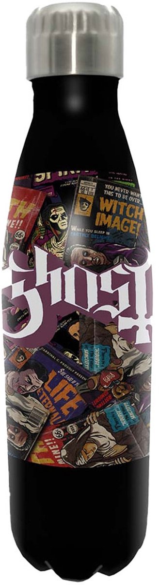 Rocksax Ghost - Magazines Drinkfles - Zwart/Multicolours