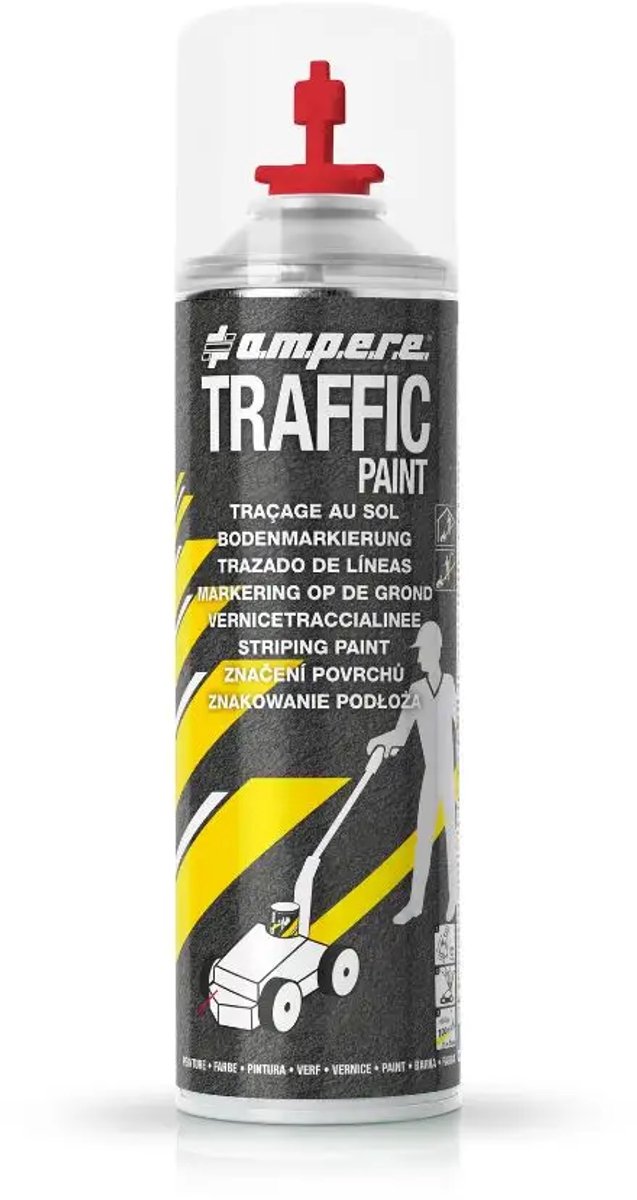 Ampere Traffic Paint markeerverf - rood