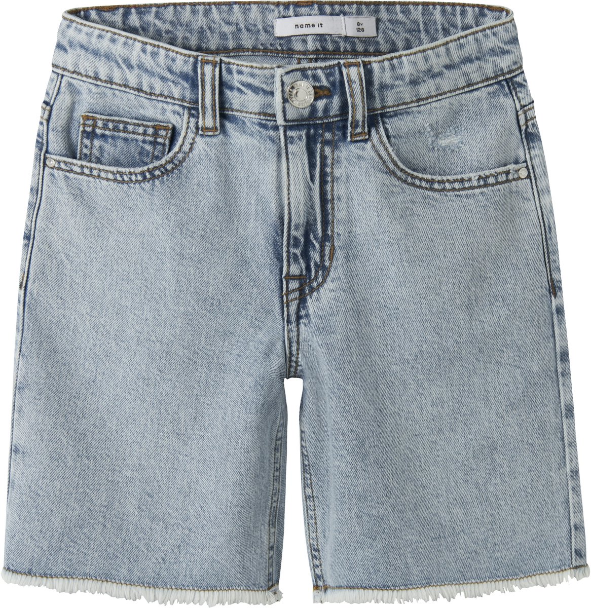 Name it Denim short Wijde pijpen