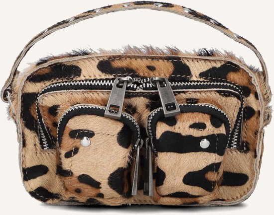 Nunoo Petit Sac à Bandoulière / Sac à Bandoulière Femme - Cuir - Helena - Imprimé