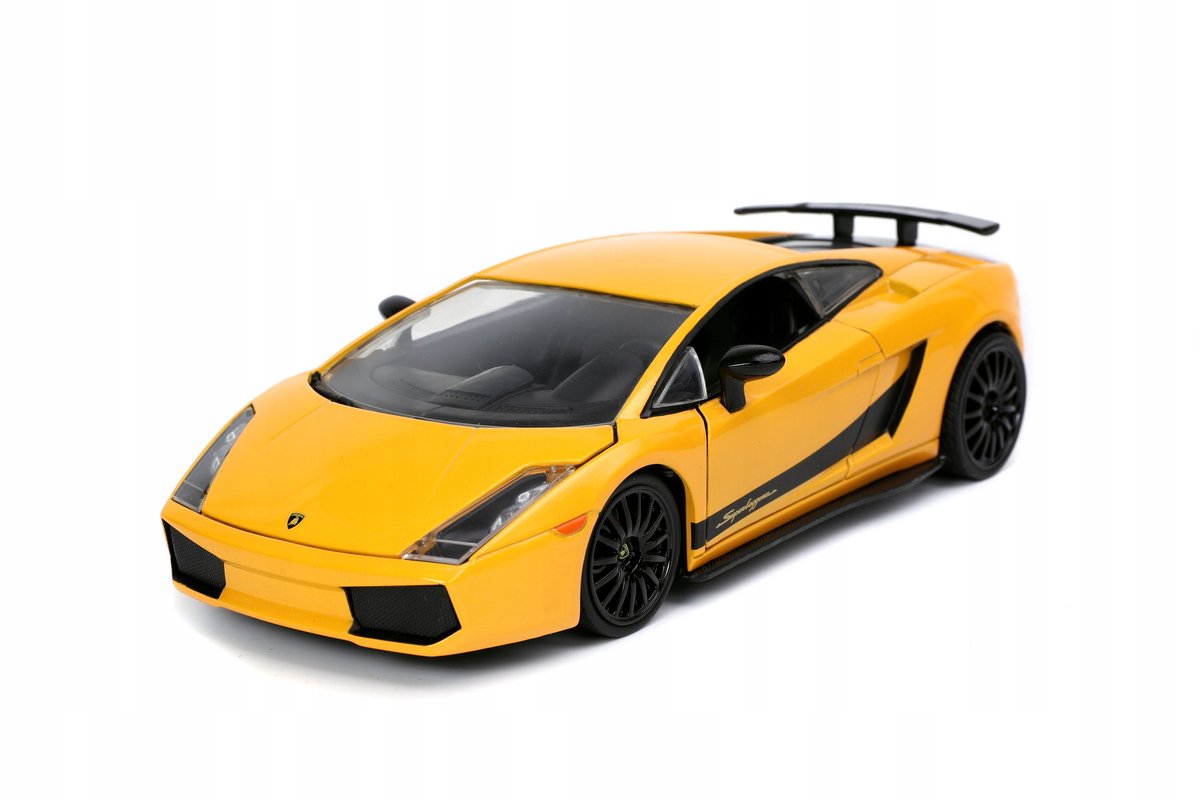 Jada Lamborghini Gallardo Superleggera 1:24 Geel - Modelauto