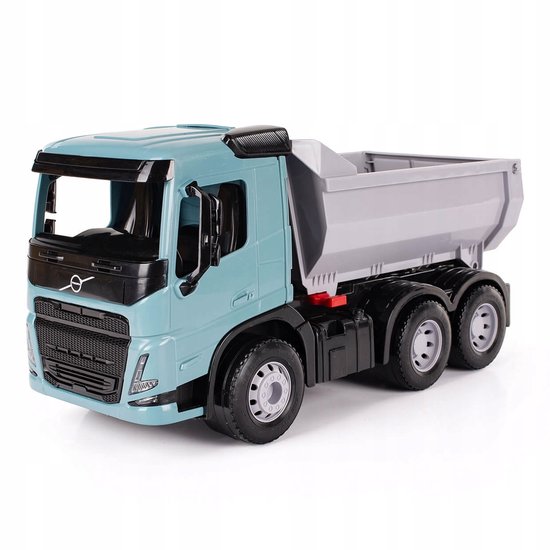 Dickie Toys ABC - Sortierfahrzeug Harry Hauler (30 cm) ab 1 Jahr - großer Volvo LKW mit Steckspiel, Rassel-Formen, Licht & Sound, Spielzeugauto für Babys und Kinder ab 12 Monate