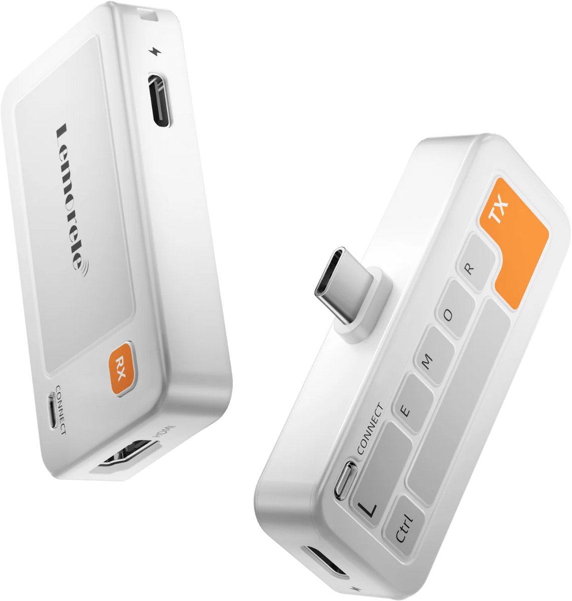 Lemorele P400 – Wireless HDMI Transmitter & Receiver – 1080P@60Hz – Plug & Play – AirPlay & Miracast – 5GHz – Ultra-Low Latency – Mini Draagbaar Ontwerp