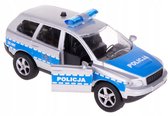 Politiewagen Speelgoedauto 11cm met Geluid en Licht - Hipo
