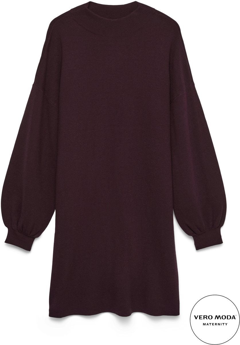 VERO MODA MATERNITY - VMMNANCY LS FUNNELNECK DRESS NOOS - Dames - Mini jurken