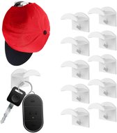 Organisateur à Casquettes De Baseball – Conteneur Avec Couvercle Transparent, Capacité 24 Casquettes, Empilable, Pour Placard Ou Mur - 5