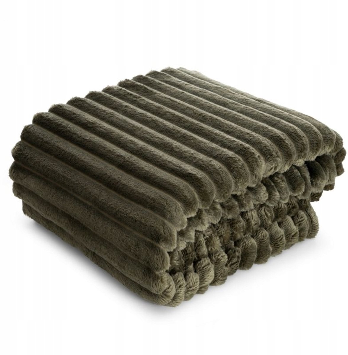 Eurofirany Soft Plaid Olijfgroen 150x200 cm - Zacht & Duurzaam