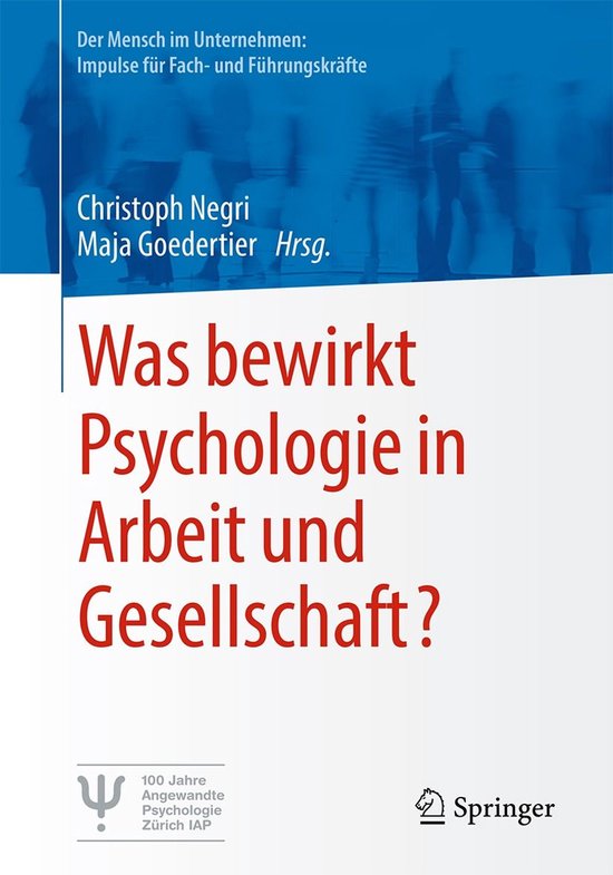 Psychology (German Language) - Was bewirkt Psychologie in Ar ... - cover