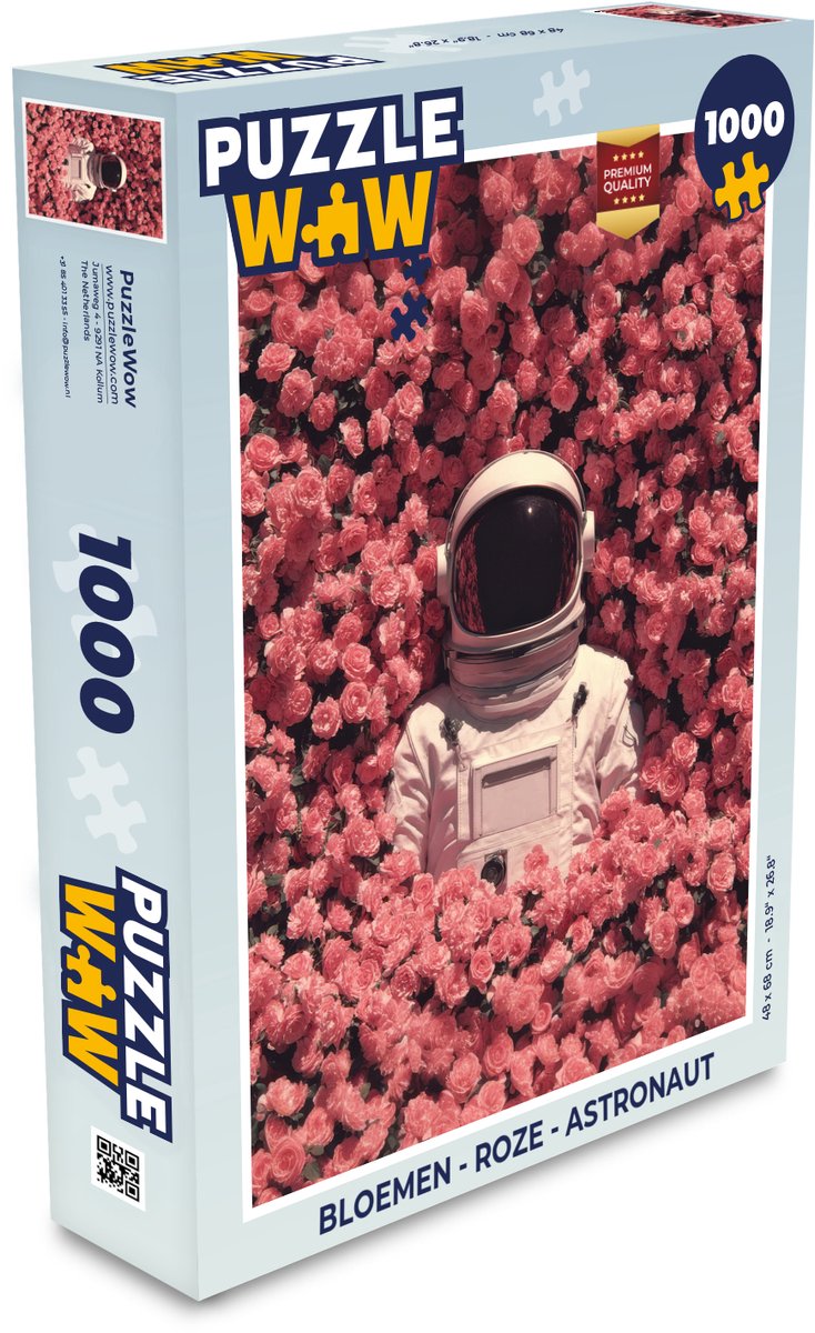 Bloemen - Roze - Astronaut