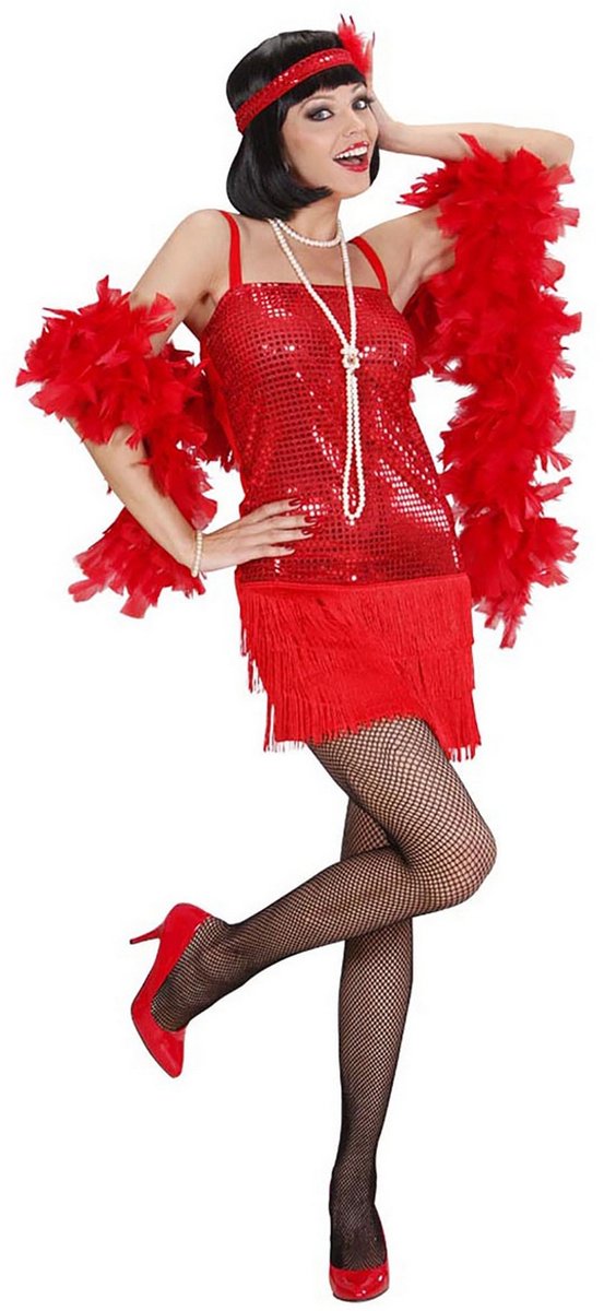 Flapper Jurk Rood