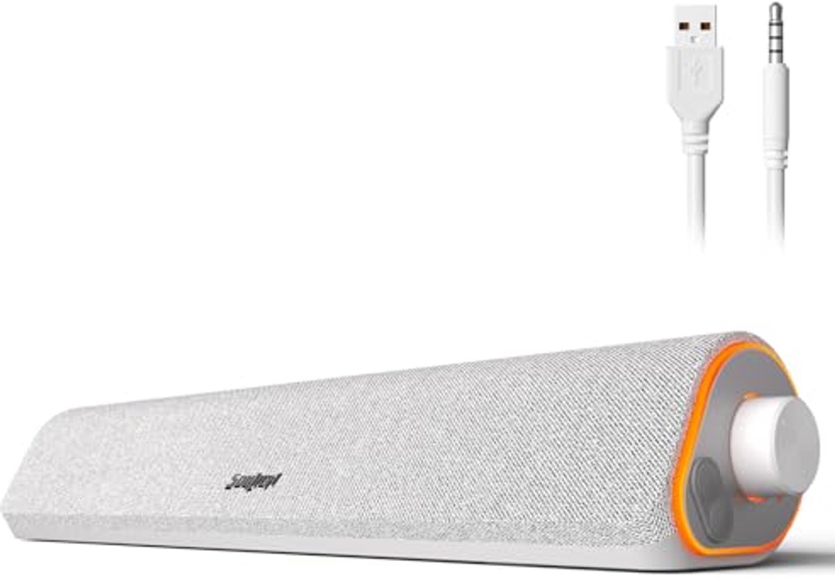 Bluetooth PC-luidsprekers met kleurrijke verlichting - Stereo surround sound voor desktop en laptop
