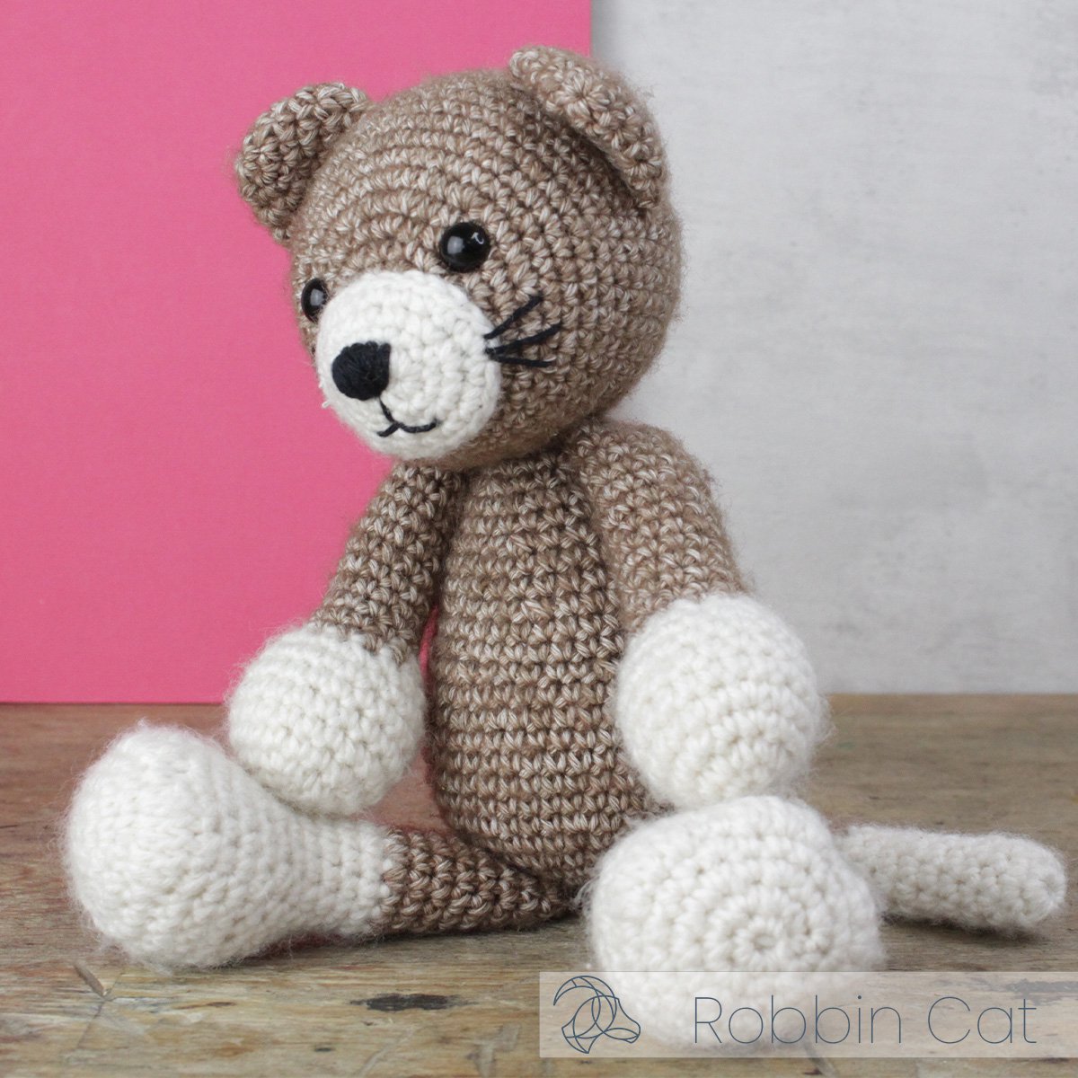 Robbin de Kat haken (haakpakket) — afbeelding 3