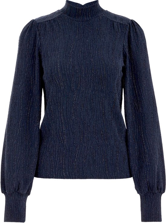 WE Fashion Dames top met glittergaren