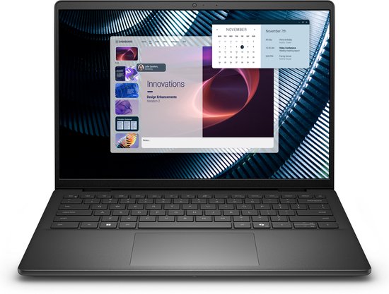 DELL Pro 14 Essential PV14250 Intel Core 5 120U Laptop 35,6 cm (14") Full HD+ 16 GB DDR5-SDRAM 512 GB SSD Wi-Fi 6 (802.11ax) Windows 11 Home Tsjechisch, Slovaaks Zwart - Dell - Hoofdafbeelding