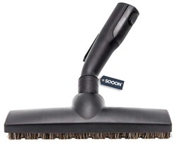 SQOON® Parketborstel – Ovale Aansluiting – Geschikt voor Electrolux & AEG – Vervangt 2192699219 - Natuurhaar - Luxe E-lux