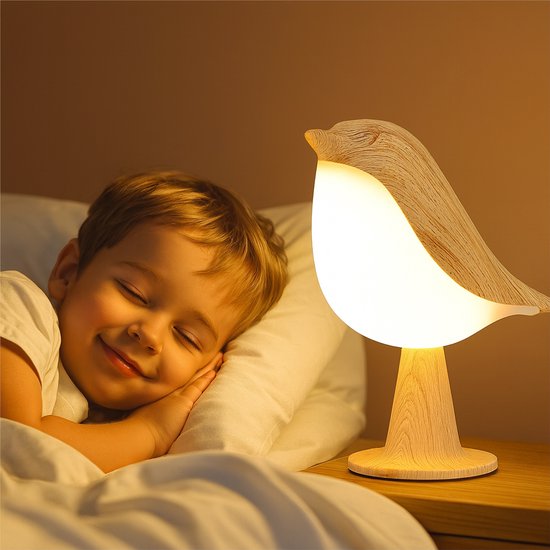 Veilleuse Enfants - Lampe de Chevet Birdzen - Lampe pour Table de Chevet - Chambre -... | bol