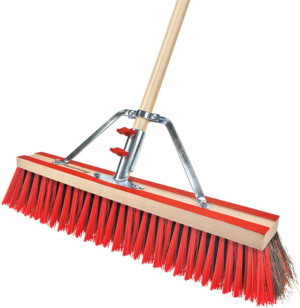 Peggy Perfect straatbezem Bulldozer met steel 60 cm