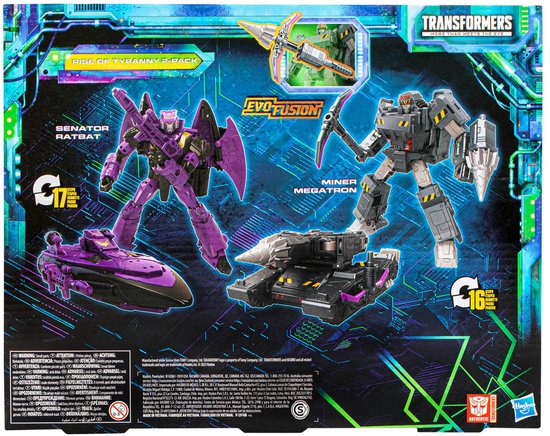Foto: Transformers legacy evolution senator ratbat miner megatron