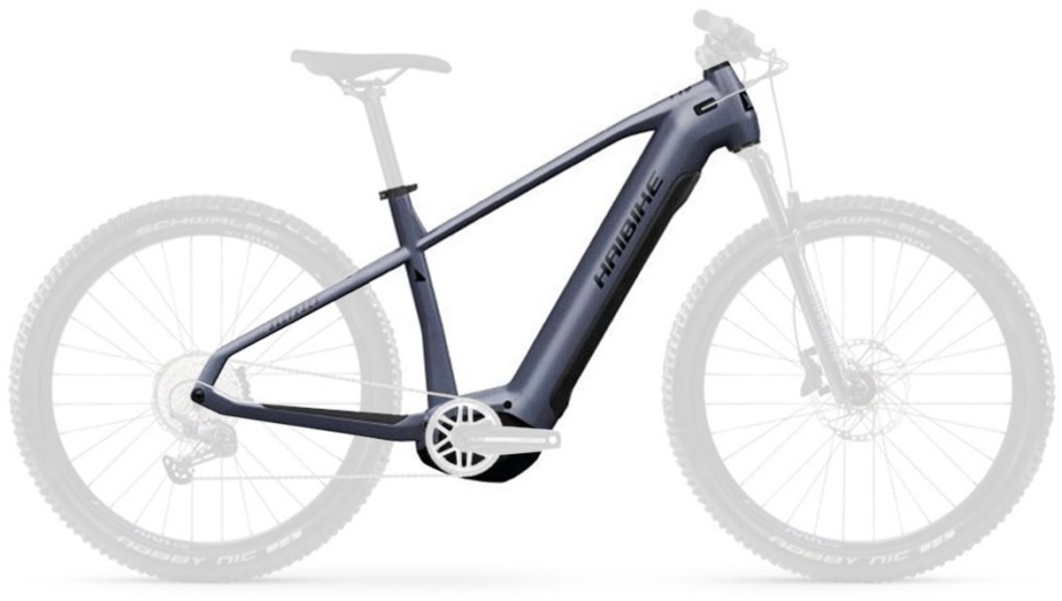 Haibike Alltrack 7 07w 27.5´´ 2023 Mtb Frame Voor Elektrische Fiets Grijs S / 720Wh