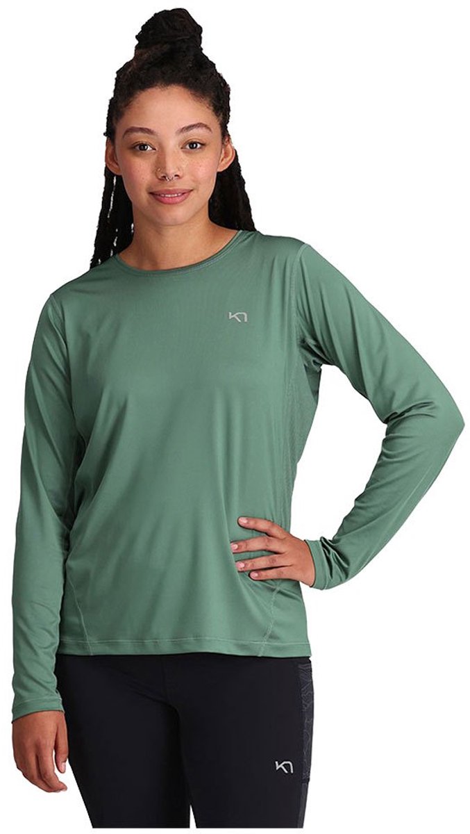 Kari Traa Nora 2.0 T-shirt Met Lange Mouwen Vrouw Groen