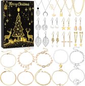 Adventskalender Sieraden 2024 Kerstkalender Vrouwen Meisjes