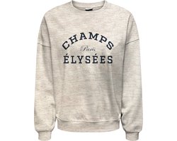 JDY - JDYMESA LIFE L/S O-NK EMB SWEAT JRS Dames Trui