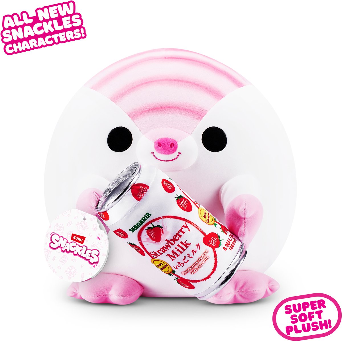 Snackles Gelicentieerde Serie 3 knuffel van 35 cm (LUCY)