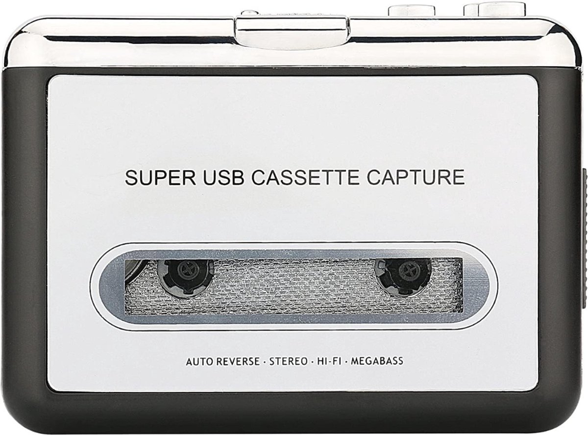 DailySupplies® Cassette Speler - Walkman - Wit en Zwart