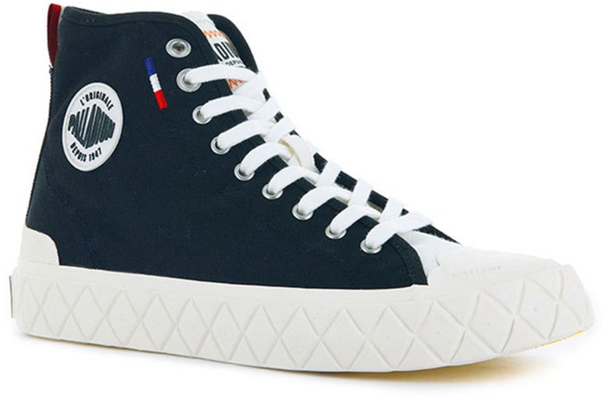 Palladium Palla Ace Canvas Mid Laarzen Man Vrouw Zwart