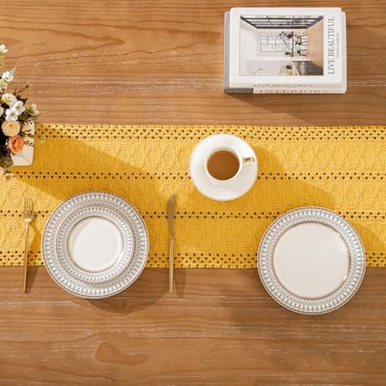 GDBZS 60 ~ 300 cm Rechthoekig Katoenen Linnen Tafelkleed Met Kwastje, Keuken Tafel Handdoek Tafelkleed Voor Tafel Bruiloft Decor Salontafel