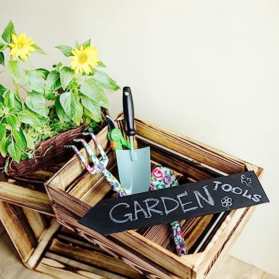 Grote Houten Pijlen Decoratie - 40 x 9 cm - Perfect voor Verf en Geschenken — afbeelding 5