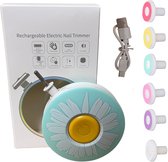 TSD goods – Baby Nagelvijl – Elektrische Baby Nagelvijl – Oplaadbaar – Manicureset – Verzorgingsset – Nagelschaartje – Groen