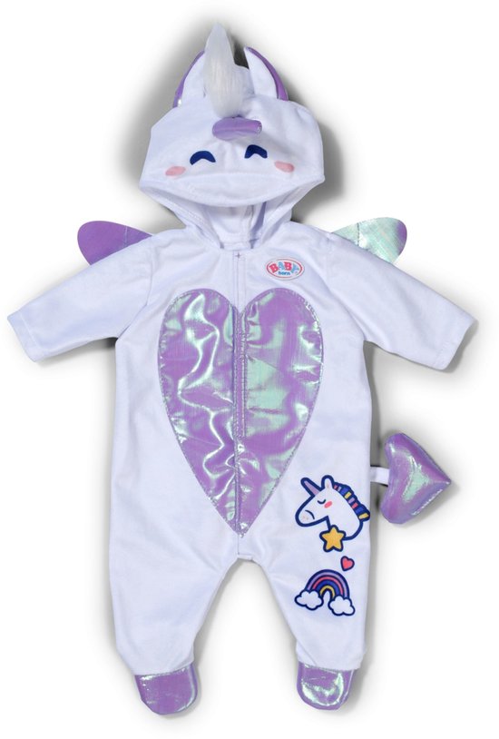 BABY born Eenhoorn Onesie, 43cm - Poppenkleding