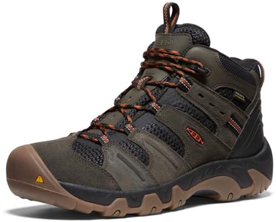 KEEN Headout Mid Waterdichte Wandelschoenen Voor Heren, Black Olive Fossil Orange 46 Eu 3108883527 KEEN Headout Mid Waterdichte Wandelschoenen Voor Heren, Black Olive Fossil Orange 46 Eu 3108883527