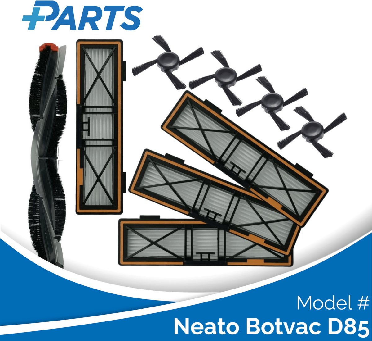 Neato Botvac D85 Onderhoudsset (Plus.Parts® alternatief voor 945-0380)