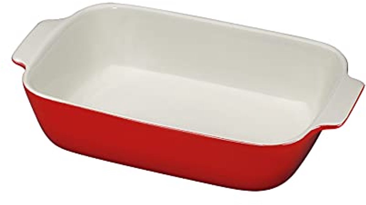 Ovenschotel 30 cm Rood voor het Koken en Bakken