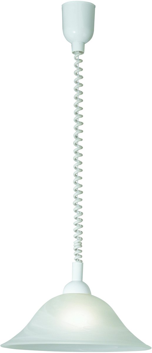 EDI light Albany Hanglamp - E27 - 35 cm - Wit
