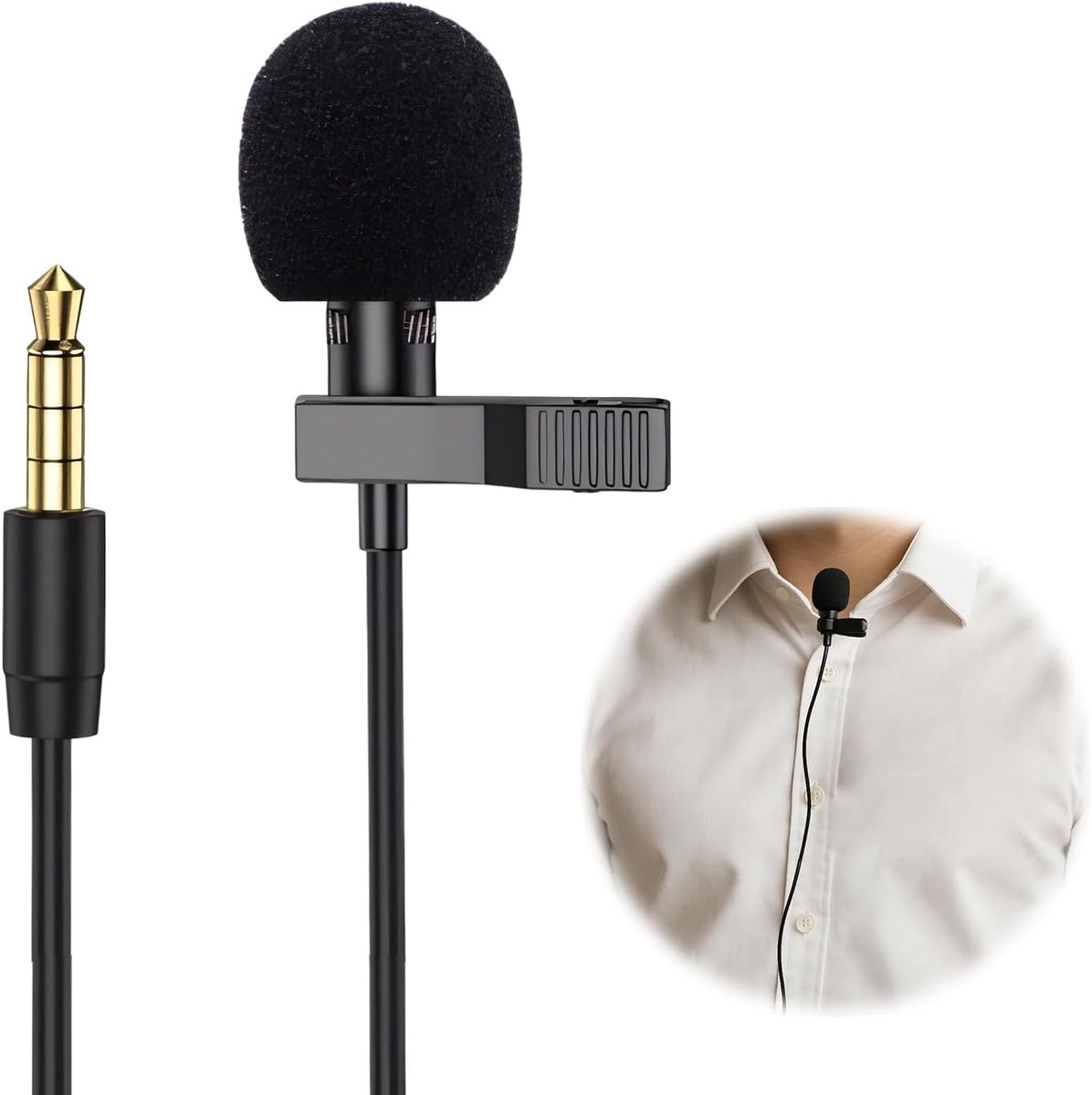 Image of 2-in-1 USB C naar 3,5 mm jack-adapter - hoofdtelefoonaansluiting - compatibel met de meeste mobiele telefoonmodellen - kabel met dubbele stekkeradapter