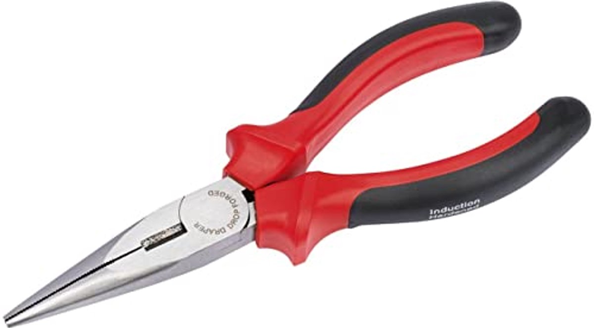 Heavy Duty Lange Tang met Zachte Handgreep - 165 mm