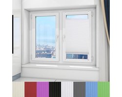 Lichtfilterende Plakgordijnen voor Windows - Tijdelijke Zonwering 90 x 110 cm voor Slaapkamer en Thuiswerkplek