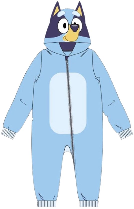 Combinaison Bluey - Taille 104 - Polyester - Blauw - Filles - Garçons