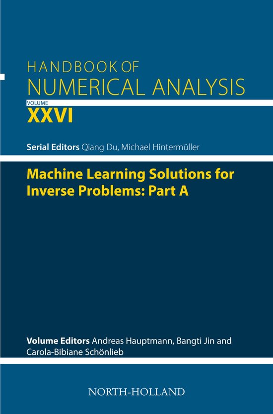 abhilash v — ai & machine learning portfolio Images... Handbook of Numerical Analysis 26 - Machine Learning Solutions for ...