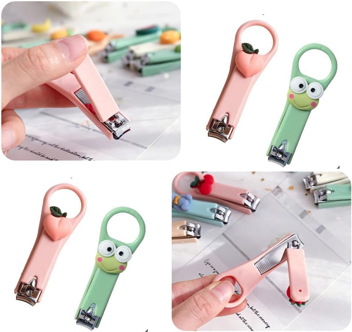 Nagelknipper Set van 5 Stuks van Roestvrij Staal voor Manicure en Pedicure