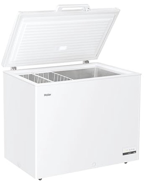 Horizontale vriezer 300 liter met instelbare temperatuur en snelle vriesfunctie – geruisloos en vrijstaand