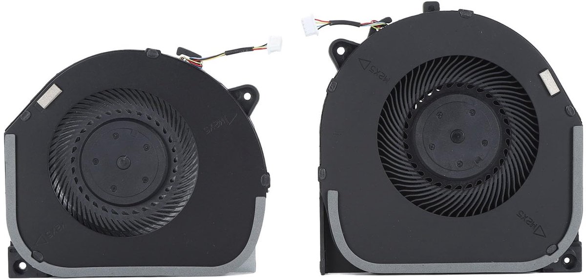 Laptop CPU GPU Cooling Fan, 4 Pin Silent CPU Cooler, Highly Efficient Internal Airflow Fan, Replacement for Legion Y540 15IRH 81SX Y7000 2019 81NS, for